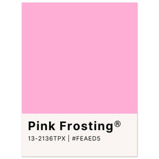 Pantone Pink Frosting - Aurora Designs