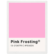 Pantone Pink Frosting - Aurora Designs