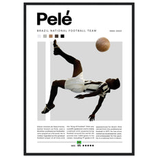 Pelé - Brasilianische Fußballnationalmannschaft Edition 1 - Aurora Designs