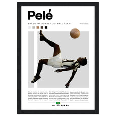 Pelé - Brasilianische Fußballnationalmannschaft Edition 1 - Aurora Designs