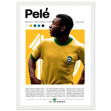 Pelé - Brasilianische Fußballnationalmannschaft Edition 2 - Aurora Designs