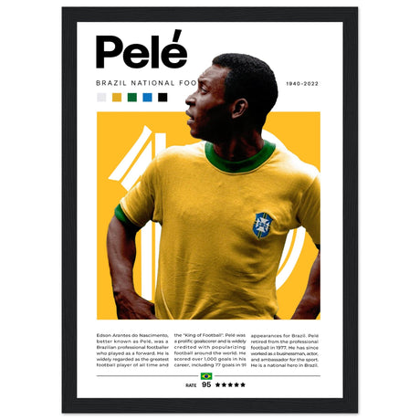 Pelé - Brasilianische Fußballnationalmannschaft Edition 2 - Aurora Designs