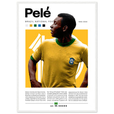 Pelé - Brasilianische Fußballnationalmannschaft Edition 2 - Aurora Designs