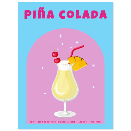 Pina Colada Cocktail - Aurora Designs