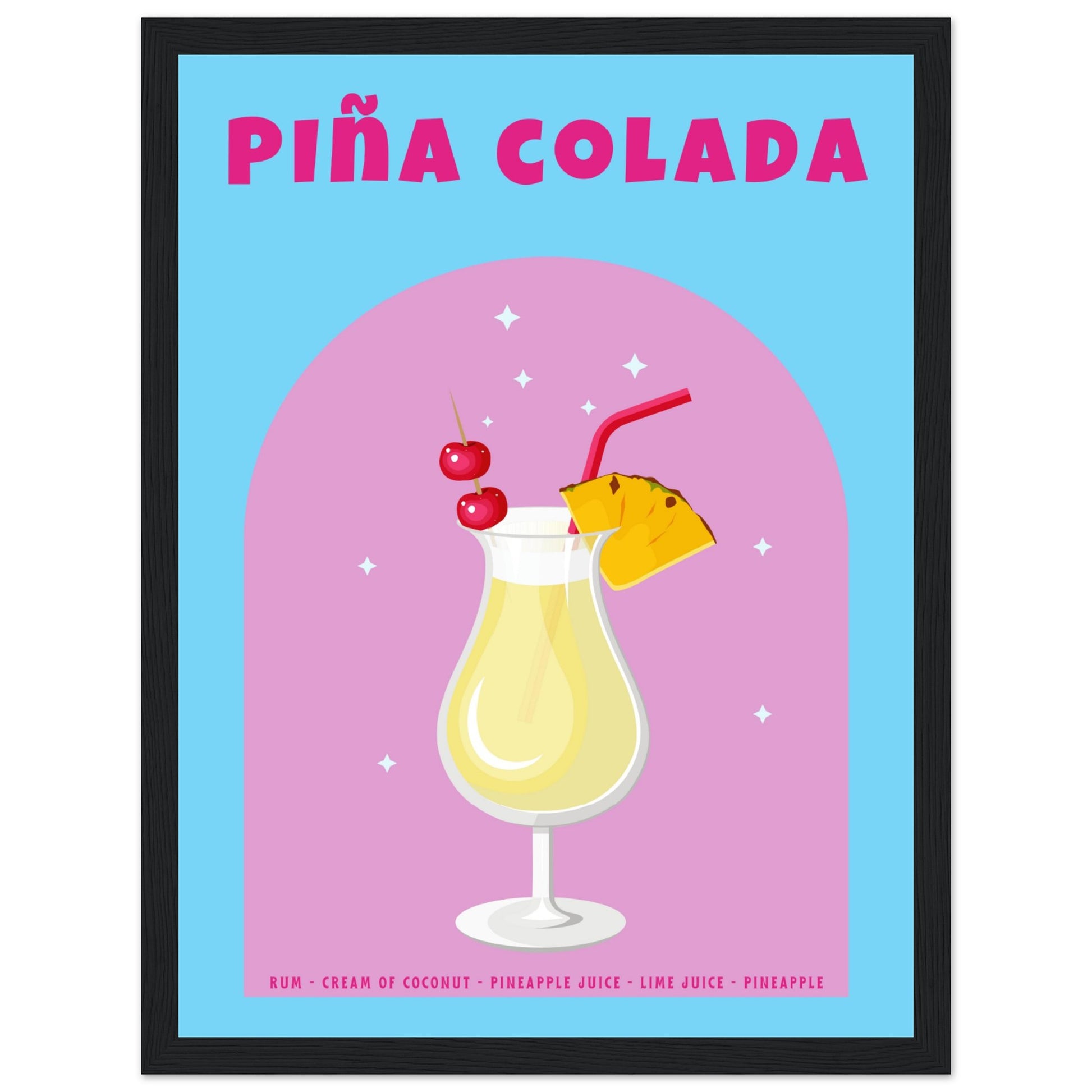 Pina Colada Cocktail - Aurora Designs