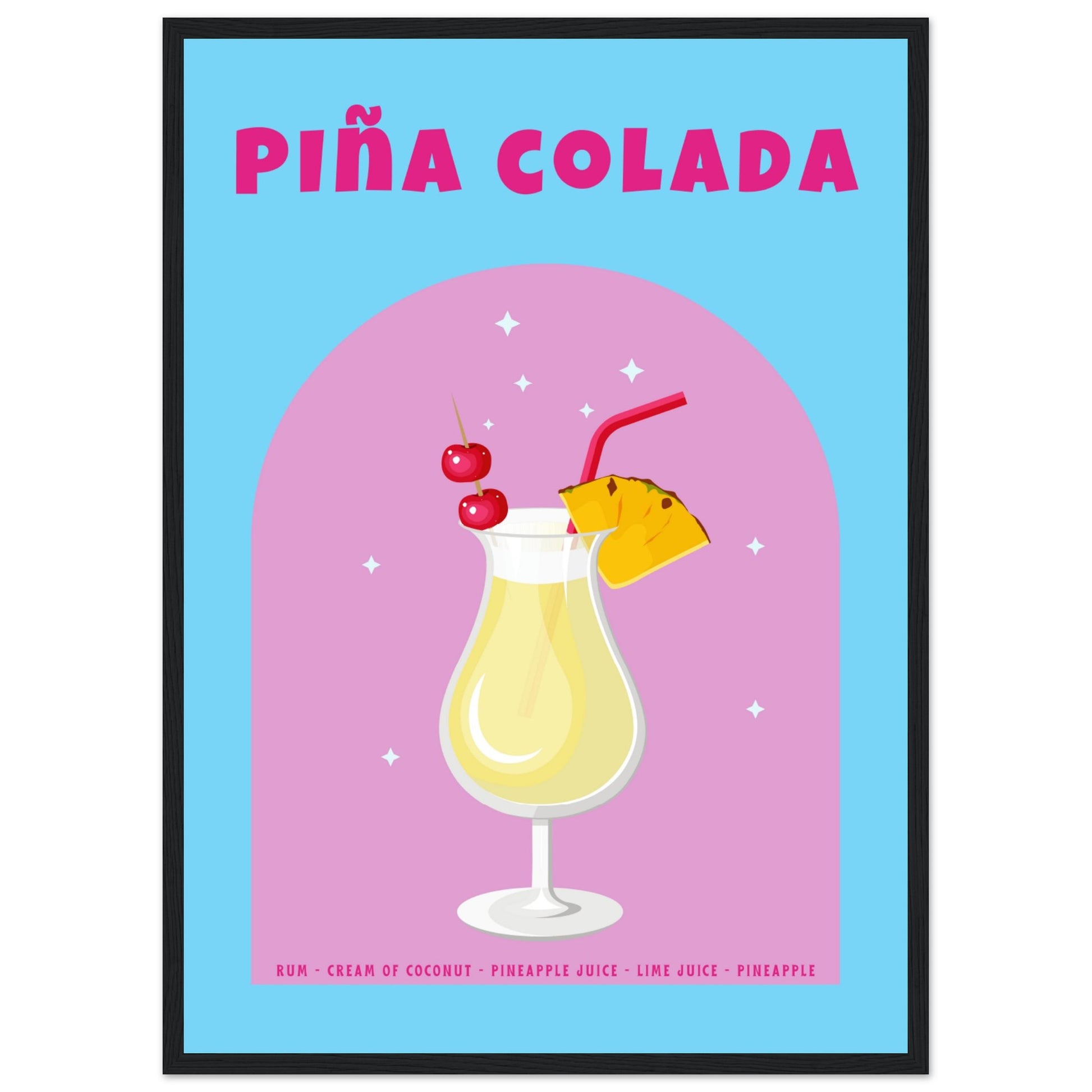 Pina Colada Cocktail - Aurora Designs