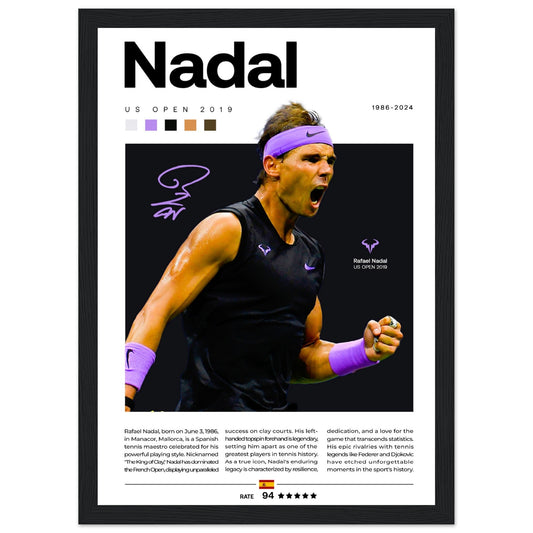 Rafael Nadal - US Open 2019 - Aurora Designs