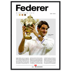 Roger Federer - Wimbledon Championships 2012 - Aurora Designs