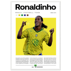 Ronaldinho - Brasilianische Fußballnationalmannschaft - Aurora Designs