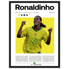 Ronaldinho - Brasilianische Fußballnationalmannschaft - Aurora Designs