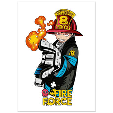 Shinra Kusakabe - Fire Force - Aurora Designs