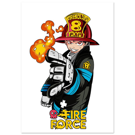 Shinra Kusakabe - Fire Force - Aurora Designs