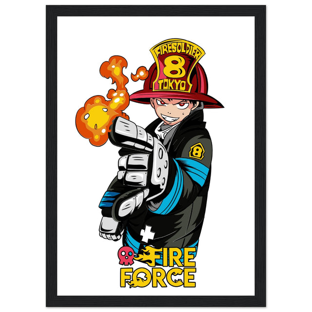 Shinra Kusakabe - Fire Force - Aurora Designs