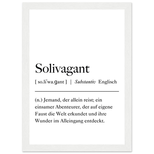 Solivagant Definition - Aurora Designs