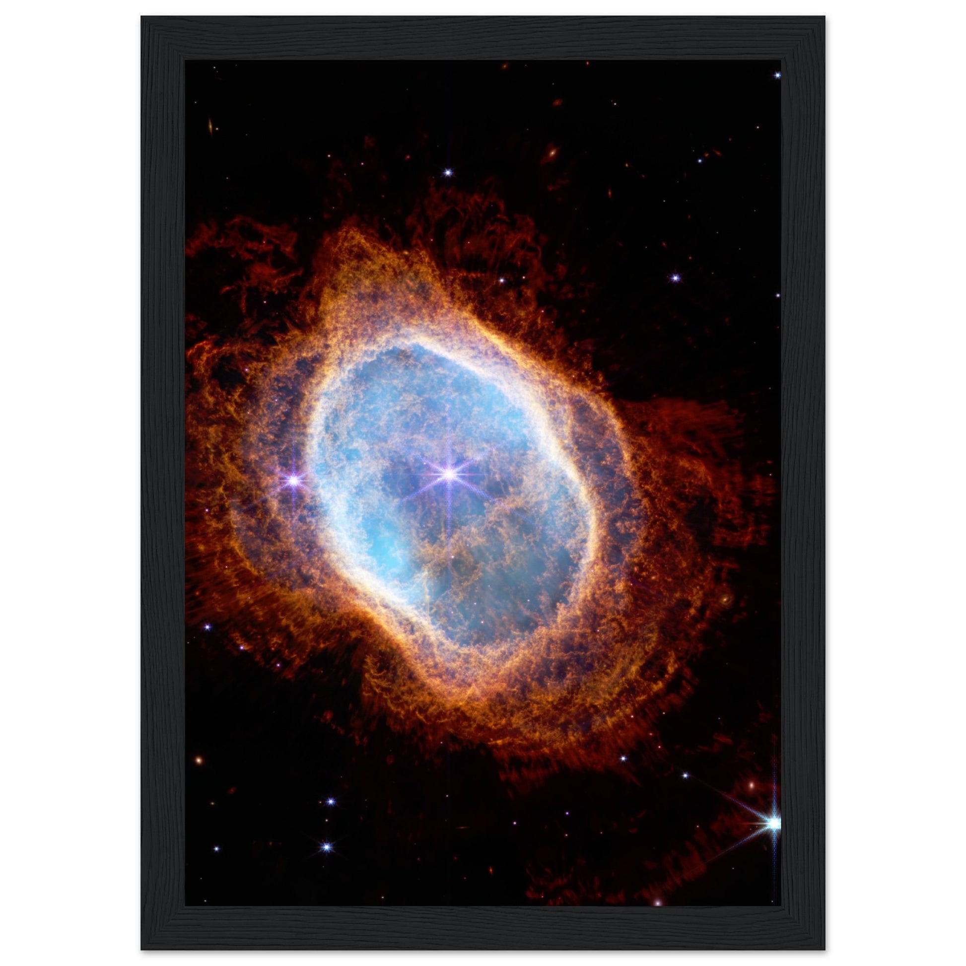 Southern Ring Nebula NGC 3132 - James - Webb - Weltraumteleskop - Aurora Designs