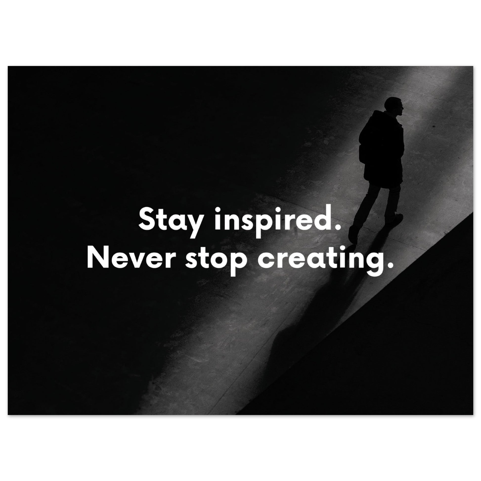 Stay inspired. Never stop creating - Aurora Designs