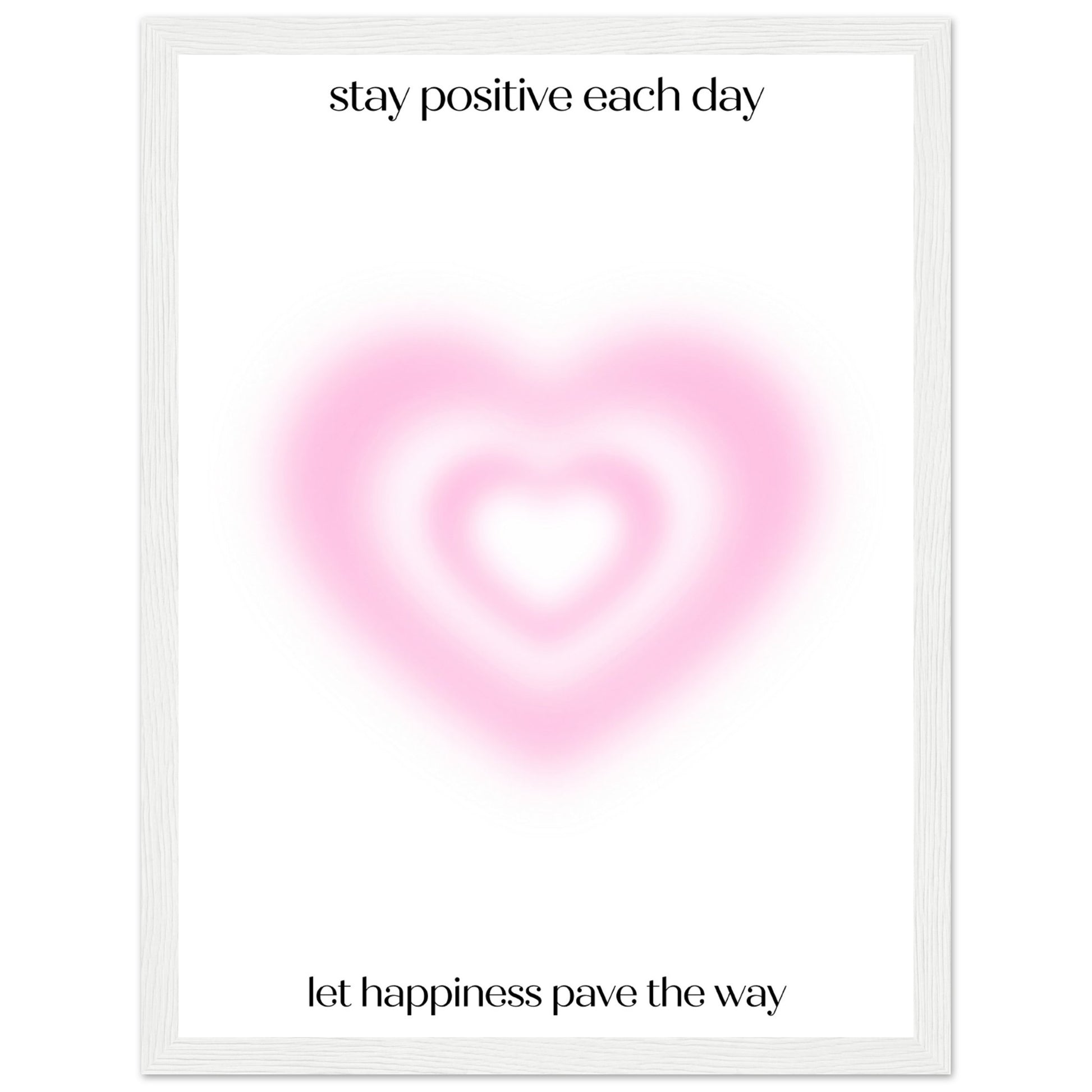 Stay positive each day - Aurora Designs