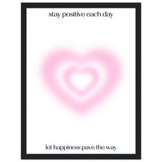 Stay positive each day - Aurora Designs