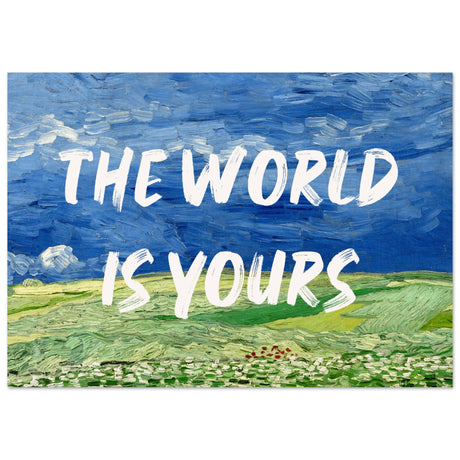 The World Is Yours - Van Gogh Style - Aurora Designs