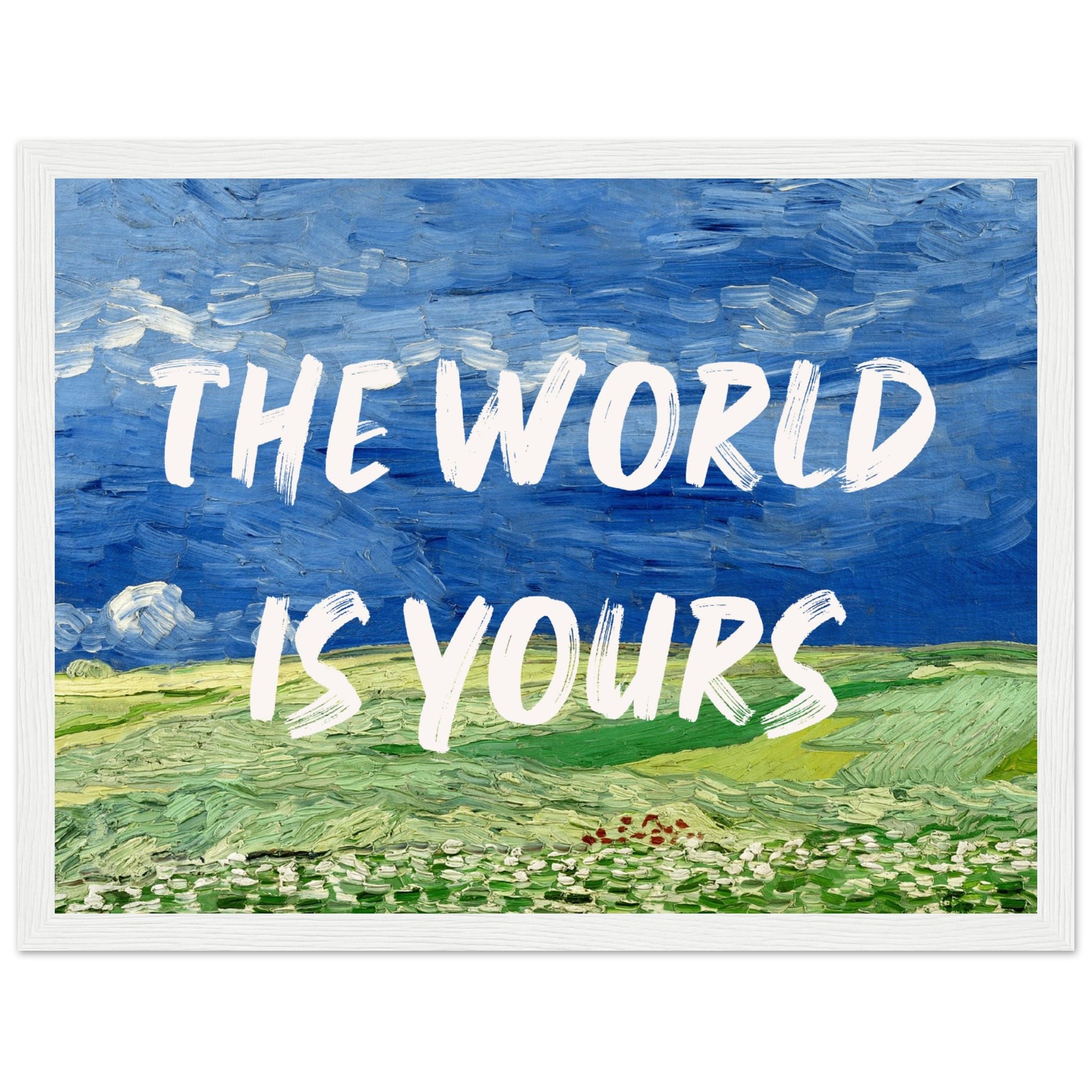 The World Is Yours - Van Gogh Style - Aurora Designs