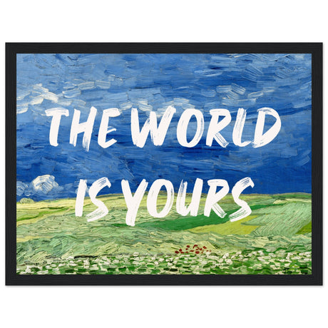 The World Is Yours - Van Gogh Style - Aurora Designs