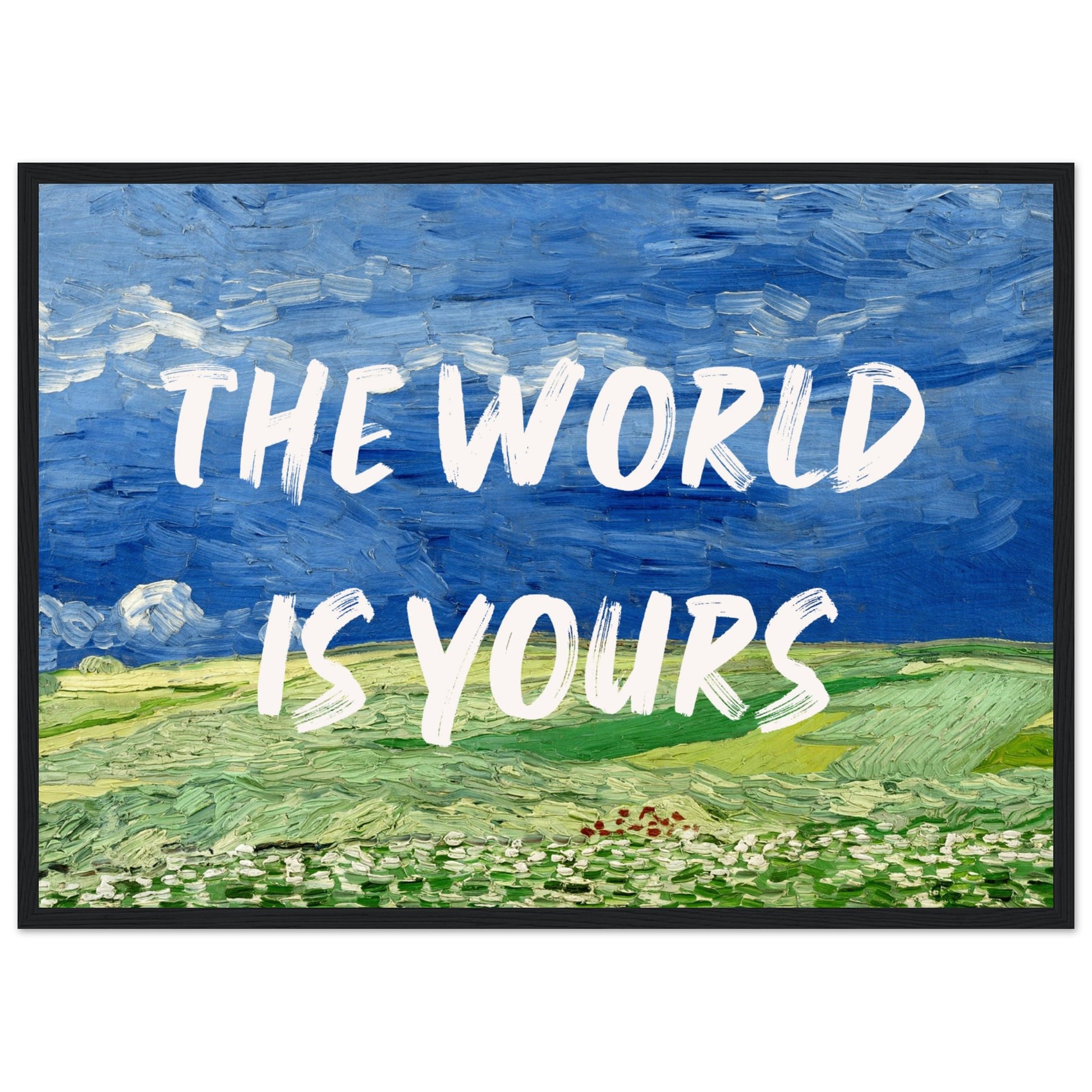 The World Is Yours - Van Gogh Style - Aurora Designs