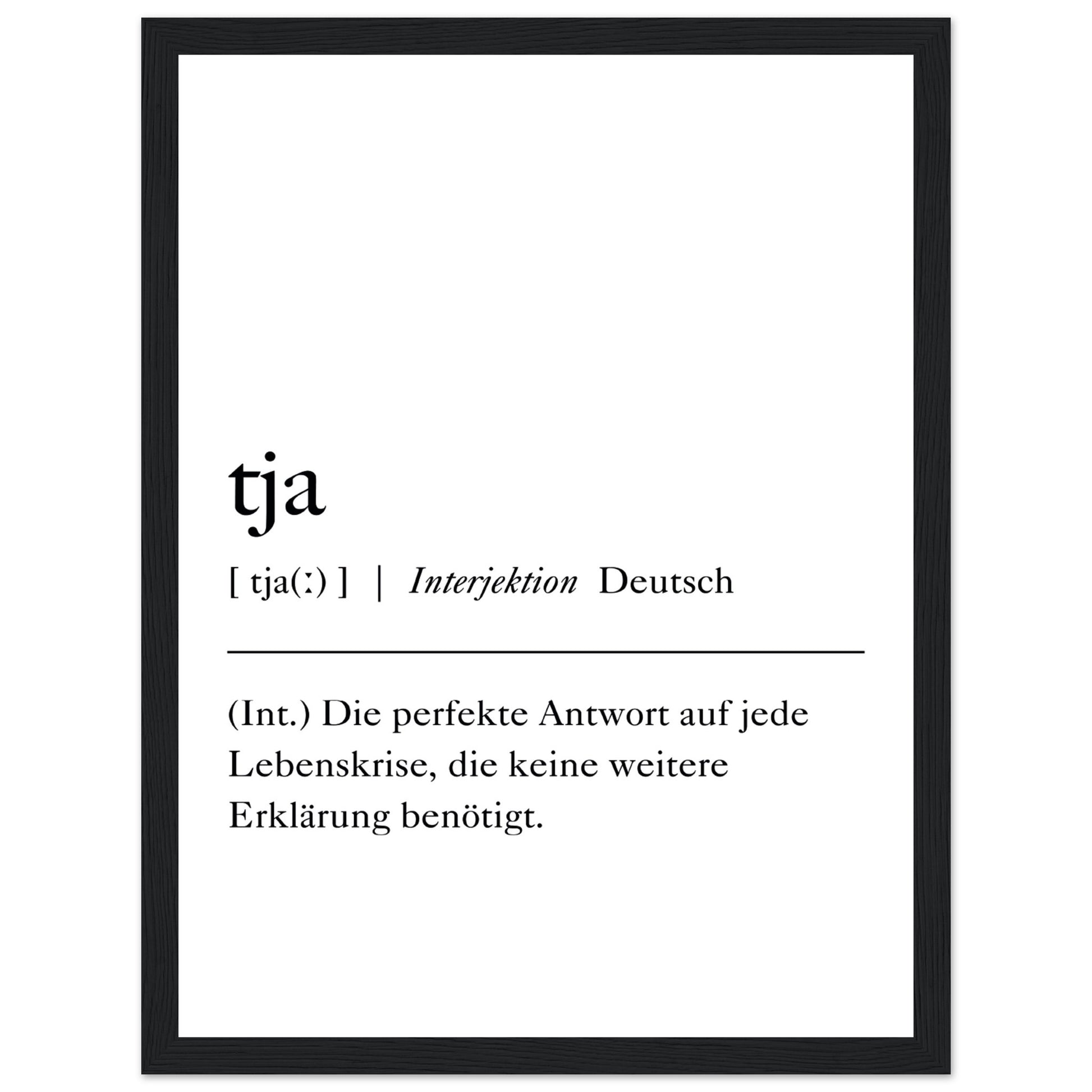 Tja Definition - Aurora Designs