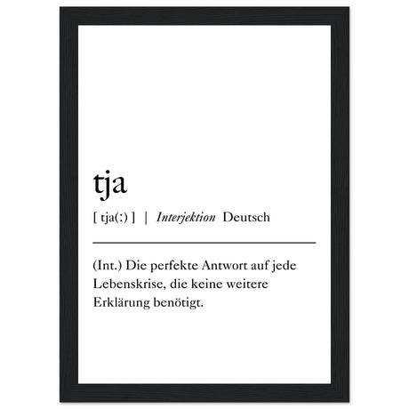 Tja Definition - Aurora Designs