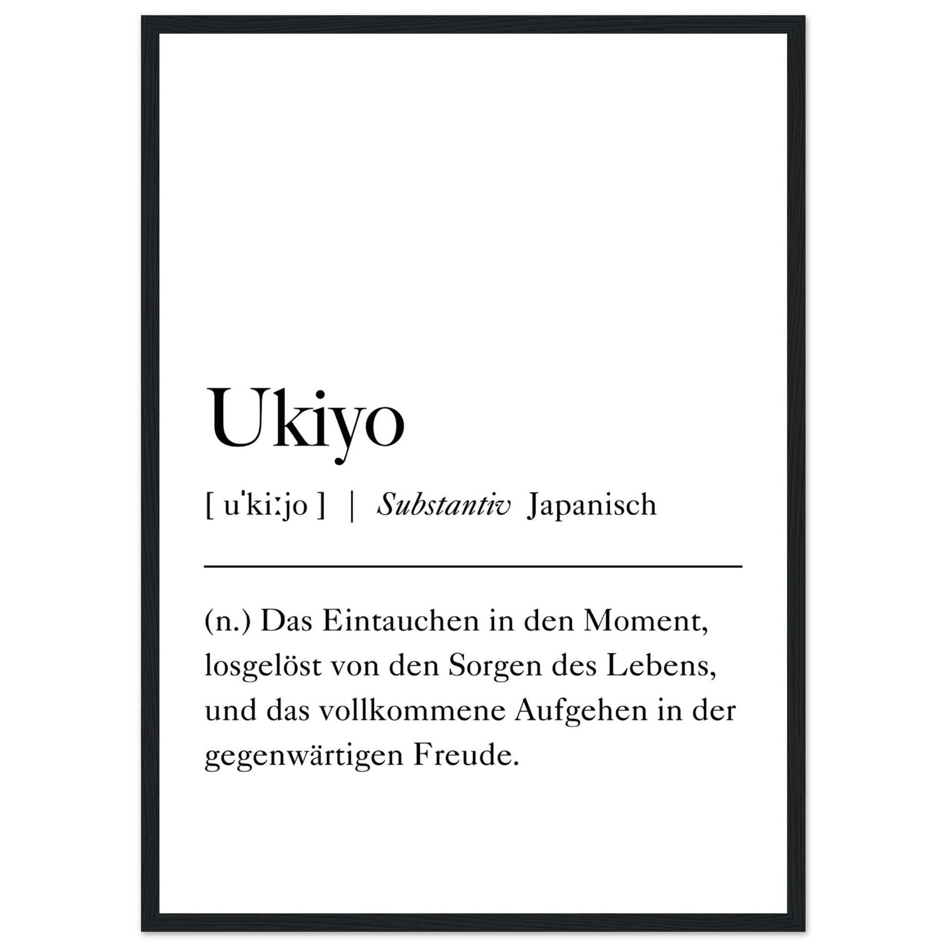 Ukiyo Definition - Aurora Designs