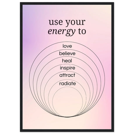 Use your energy to - Aurora Designs