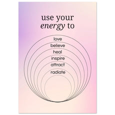 Use your energy to - Aurora Designs