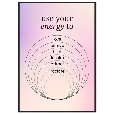 Use your energy to - Aurora Designs