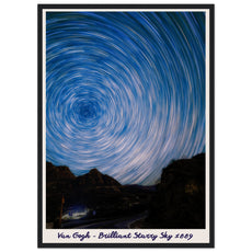 Vincent van Gogh - Brilliant Starry Sky 1889 - Aurora Designs