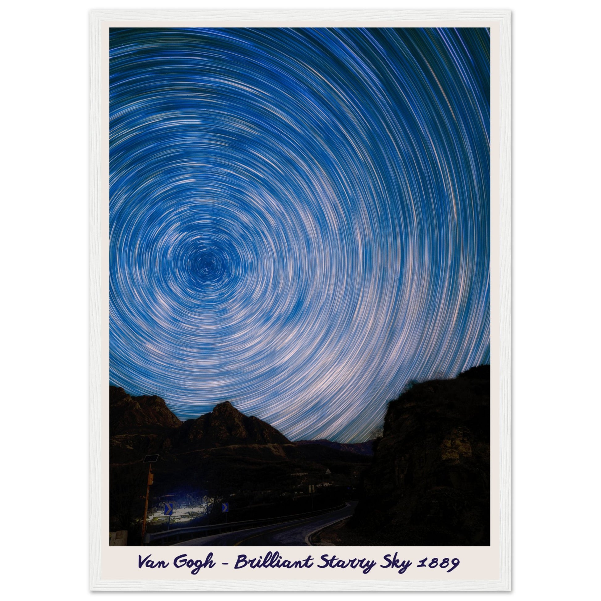 Vincent van Gogh - Brilliant Starry Sky 1889 - Aurora Designs