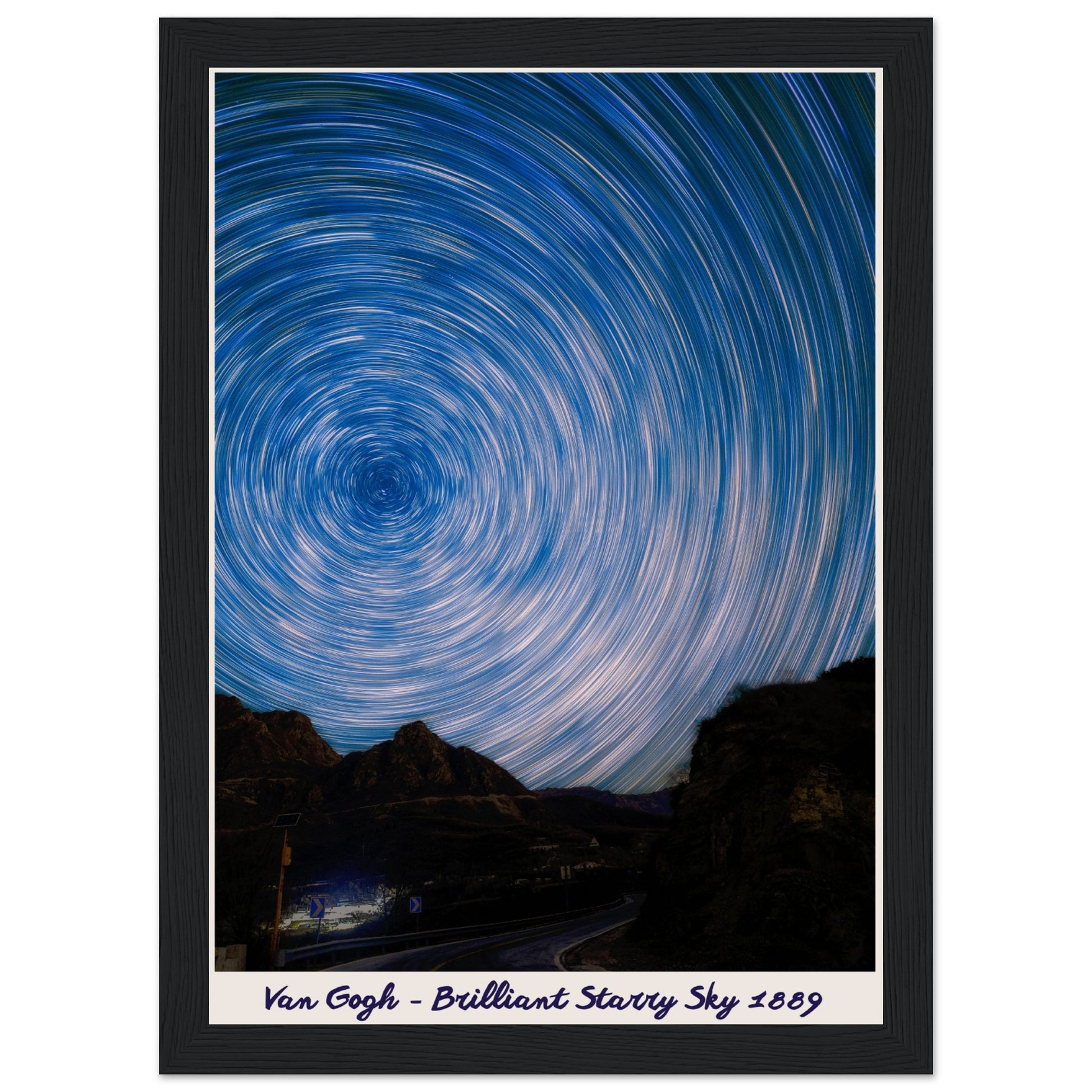 Vincent van Gogh - Brilliant Starry Sky 1889 - Aurora Designs