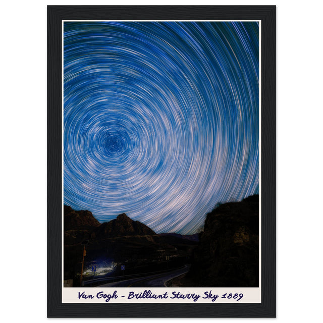 Vincent van Gogh - Brilliant Starry Sky 1889 - Aurora Designs