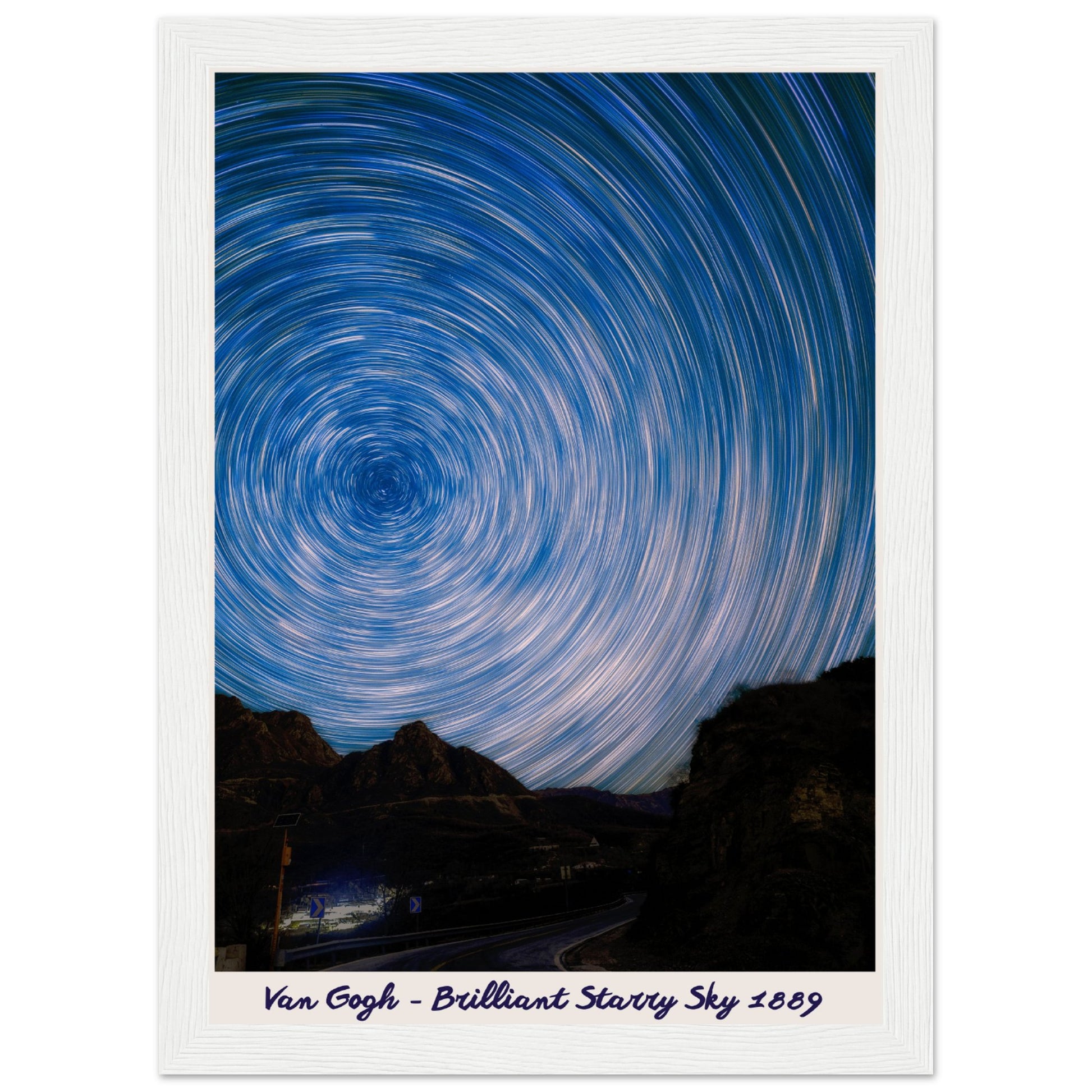 Vincent van Gogh - Brilliant Starry Sky 1889 - Aurora Designs