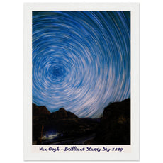 Vincent van Gogh - Brilliant Starry Sky 1889 - Aurora Designs