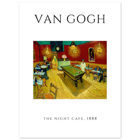 Vincent van Gogh - Das Nachtcafé, 1888 - Aurora Designs