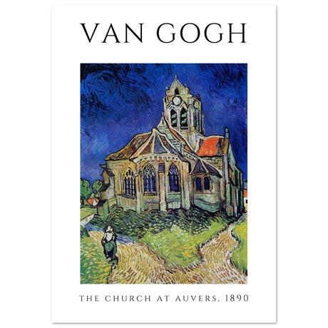 Vincent van Gogh - Die Kirche von Auvers, 1890 V.2 - Aurora Designs