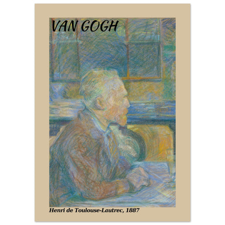 Vincent van Gogh - Henri de Toulouse - Lautrec, 1887 - Aurora Designs