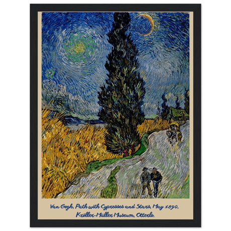 Vincent van Gogh - Landstraße mit Zypressen, 1890 - Aurora Designs