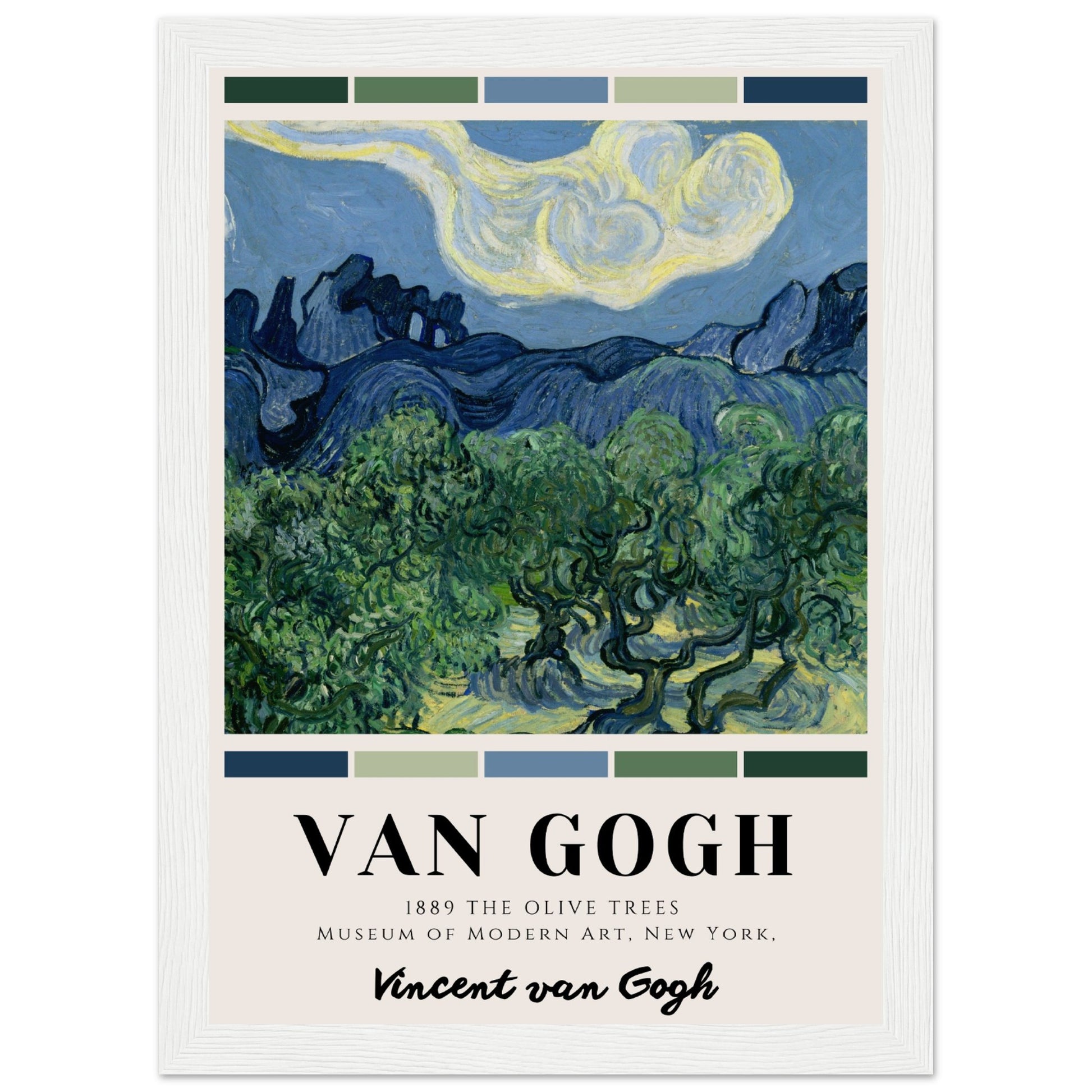 Vincent van Gogh - Olivenbäume, 1889 - Aurora Designs