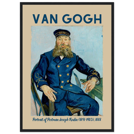 Vincent van Gogh - Porträt des Postboten Joseph Roulin, 1888 - Aurora Designs