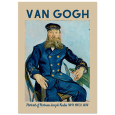 Vincent van Gogh - Porträt des Postboten Joseph Roulin, 1888 - Aurora Designs