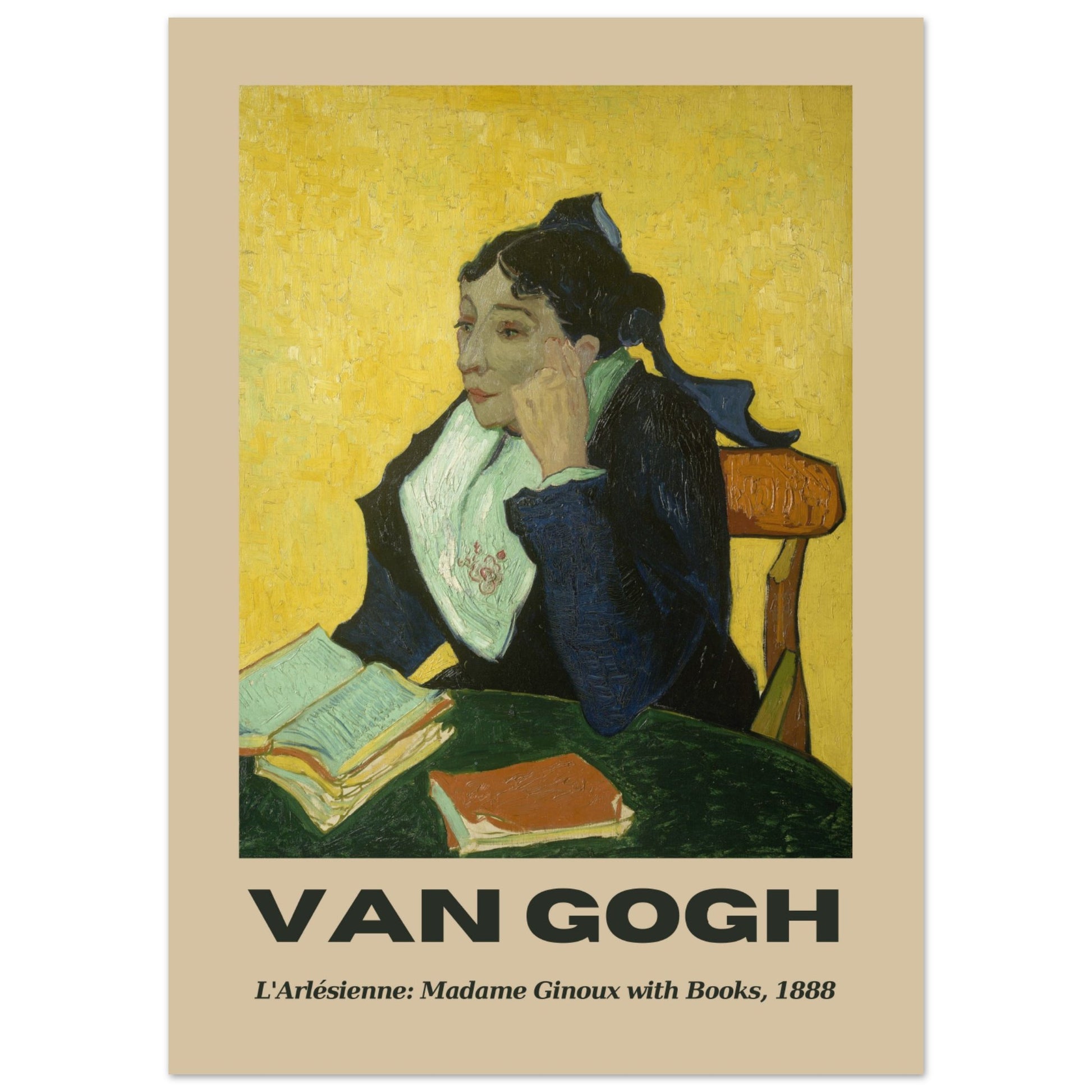 Vincent van Gogh - Porträt von Madame Ginoux, 1888 - Aurora Designs