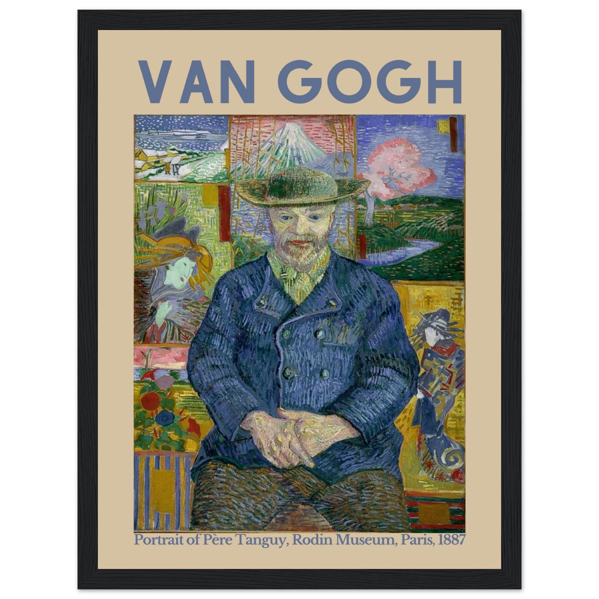 Vincent van Gogh - Porträt von Père Tanguy, 1887 - Aurora Designs