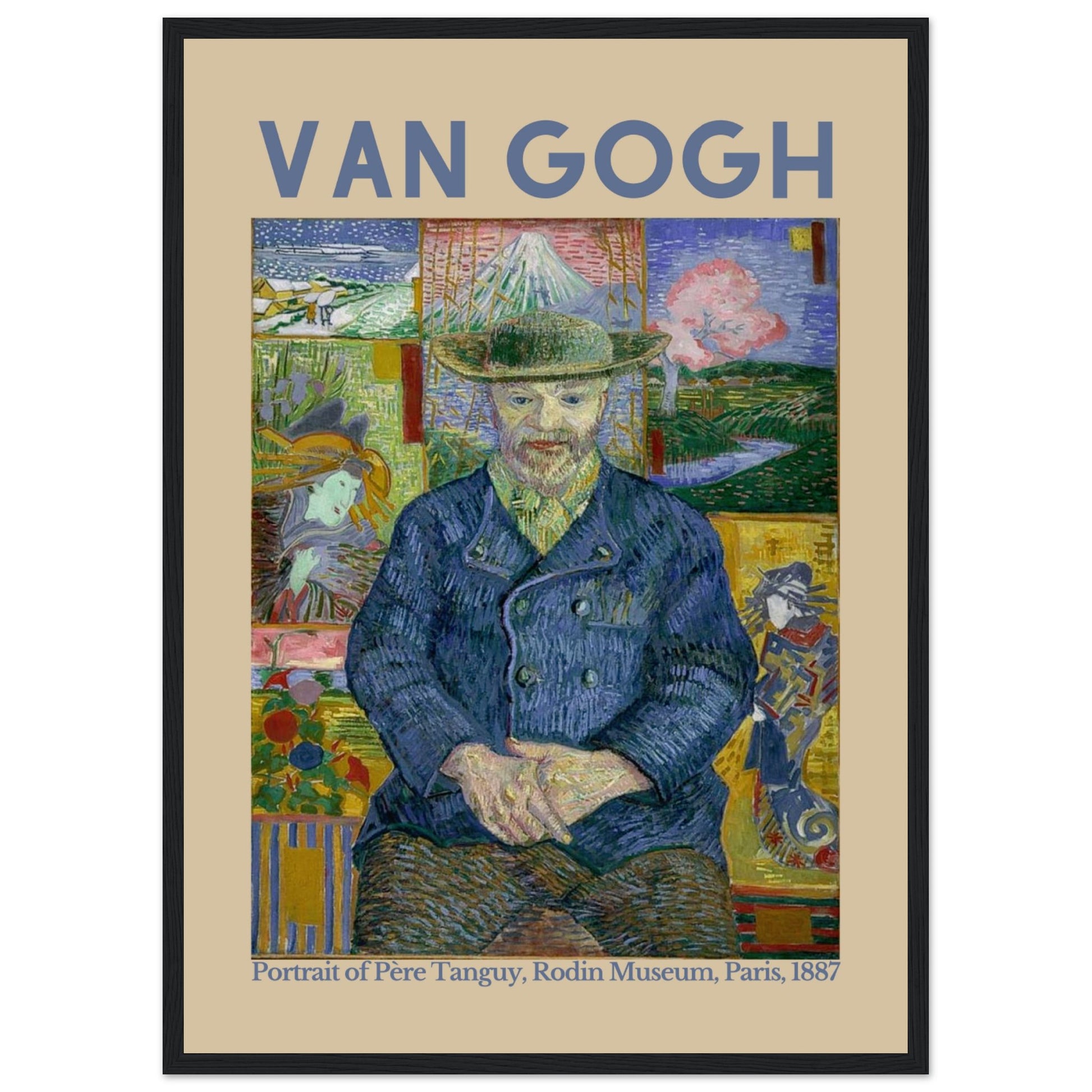 Vincent van Gogh - Porträt von Père Tanguy, 1887 - Aurora Designs