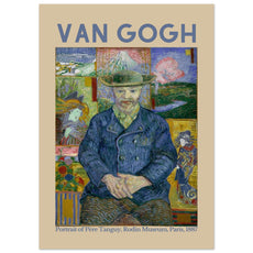 Vincent van Gogh - Porträt von Père Tanguy, 1887 - Aurora Designs