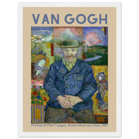 Vincent van Gogh - Porträt von Père Tanguy, 1887 - Aurora Designs